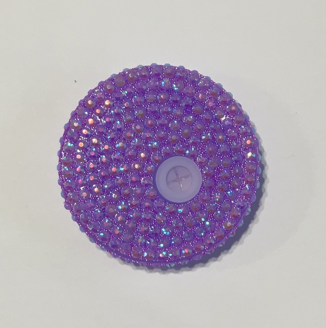 BLING Rhinestone Snow Globe Tumbler Lids