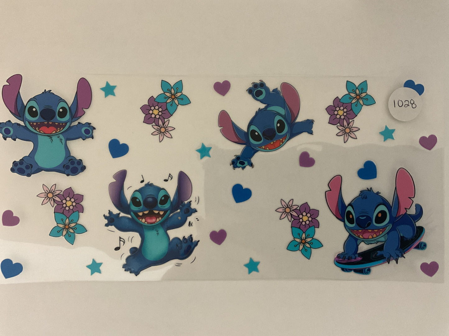 #1028 - Blue Guy - UV DTF
