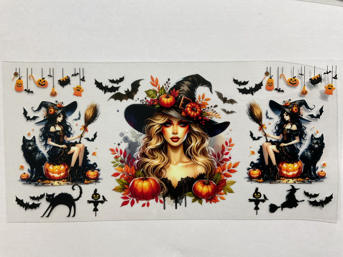 74H - Halloween Witch - UV DTF