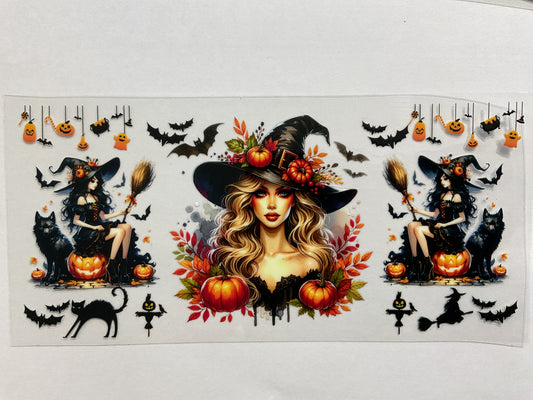 74H - Halloween Witch - UV DTF