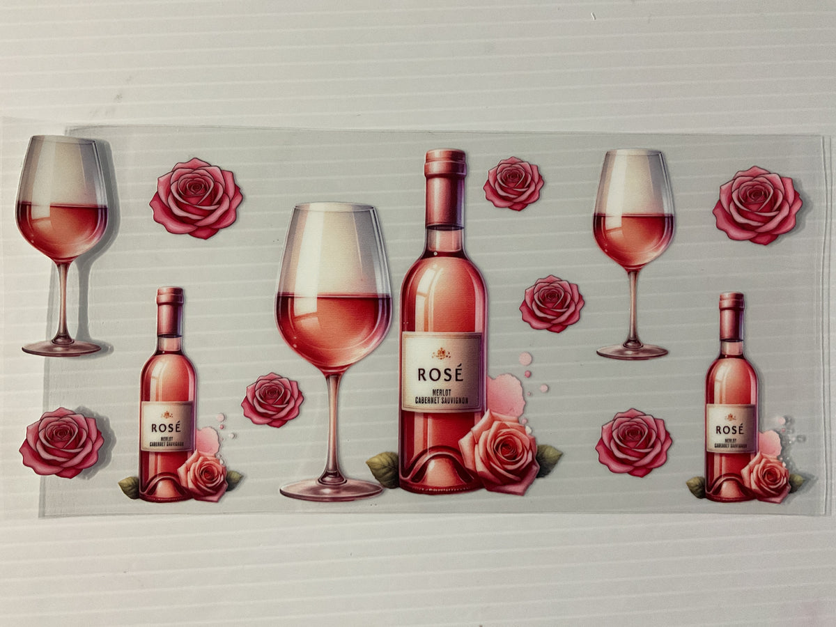 Rose Wine - UV DTF
