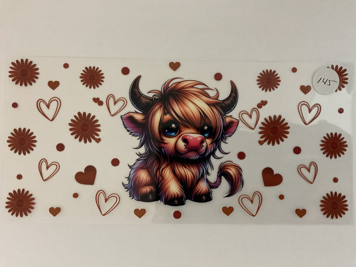 #145 - Cow - UV DTF