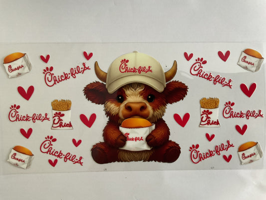 Chicken Filet Cow  - UV DTF
