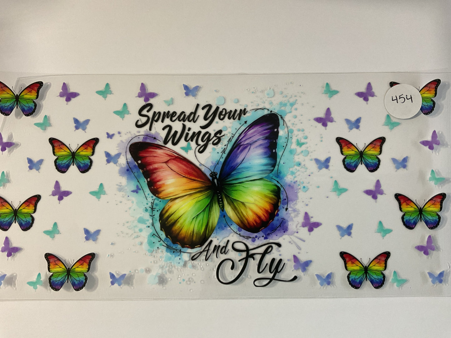 #454 - UV DTF Tumbler Wrap