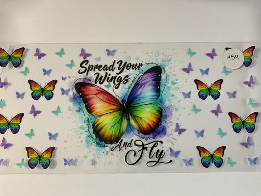 #454 - UV DTF Tumbler Wrap