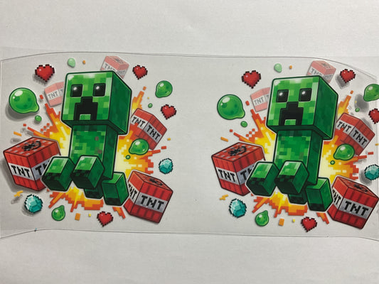 Game Mine TNT - UV DTF Tumbler Wrap