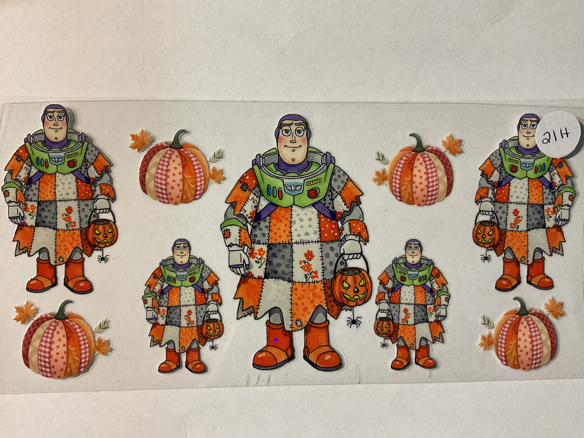 21H - Buzz Patch Pumpkins - UV DTF