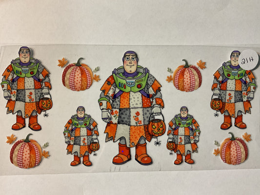 21H - Buzz Patch Pumpkins - UV DTF