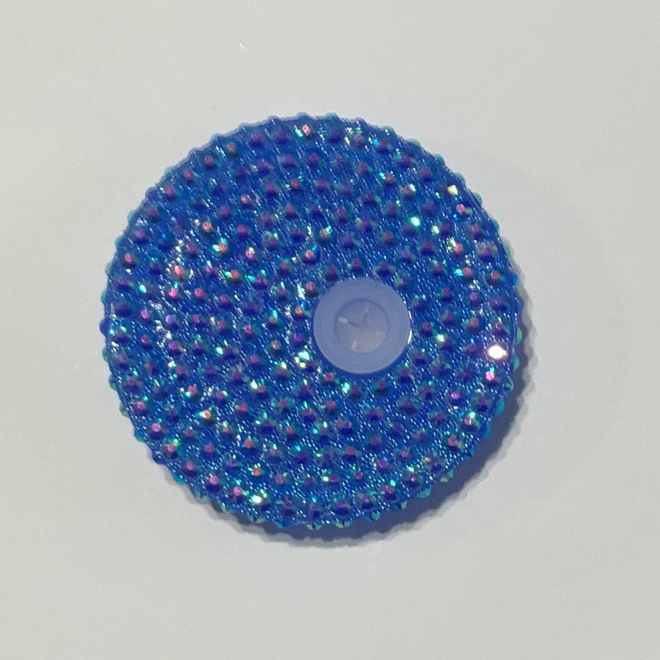 BLING Rhinestone Snow Globe Tumbler Lids
