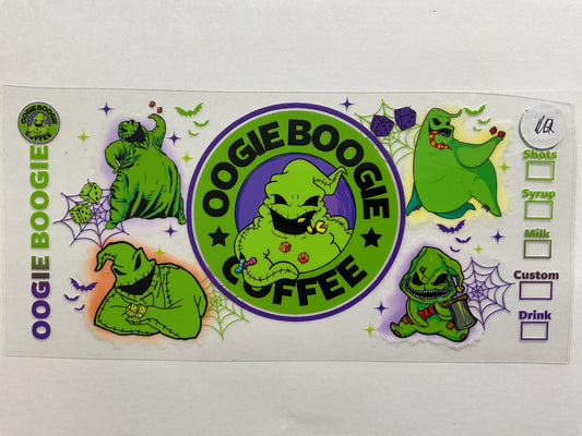 Oogie Coffee - UV DTF