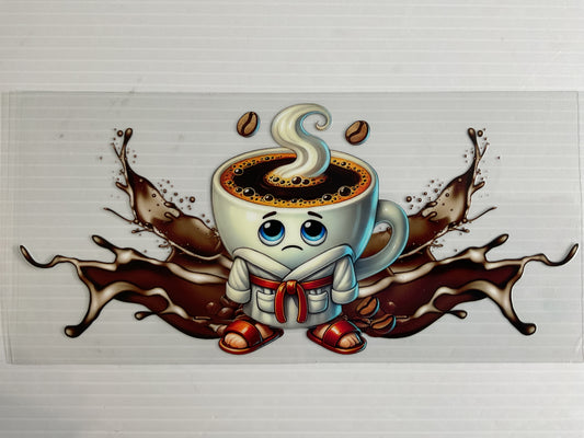 Karate Coffee Cup