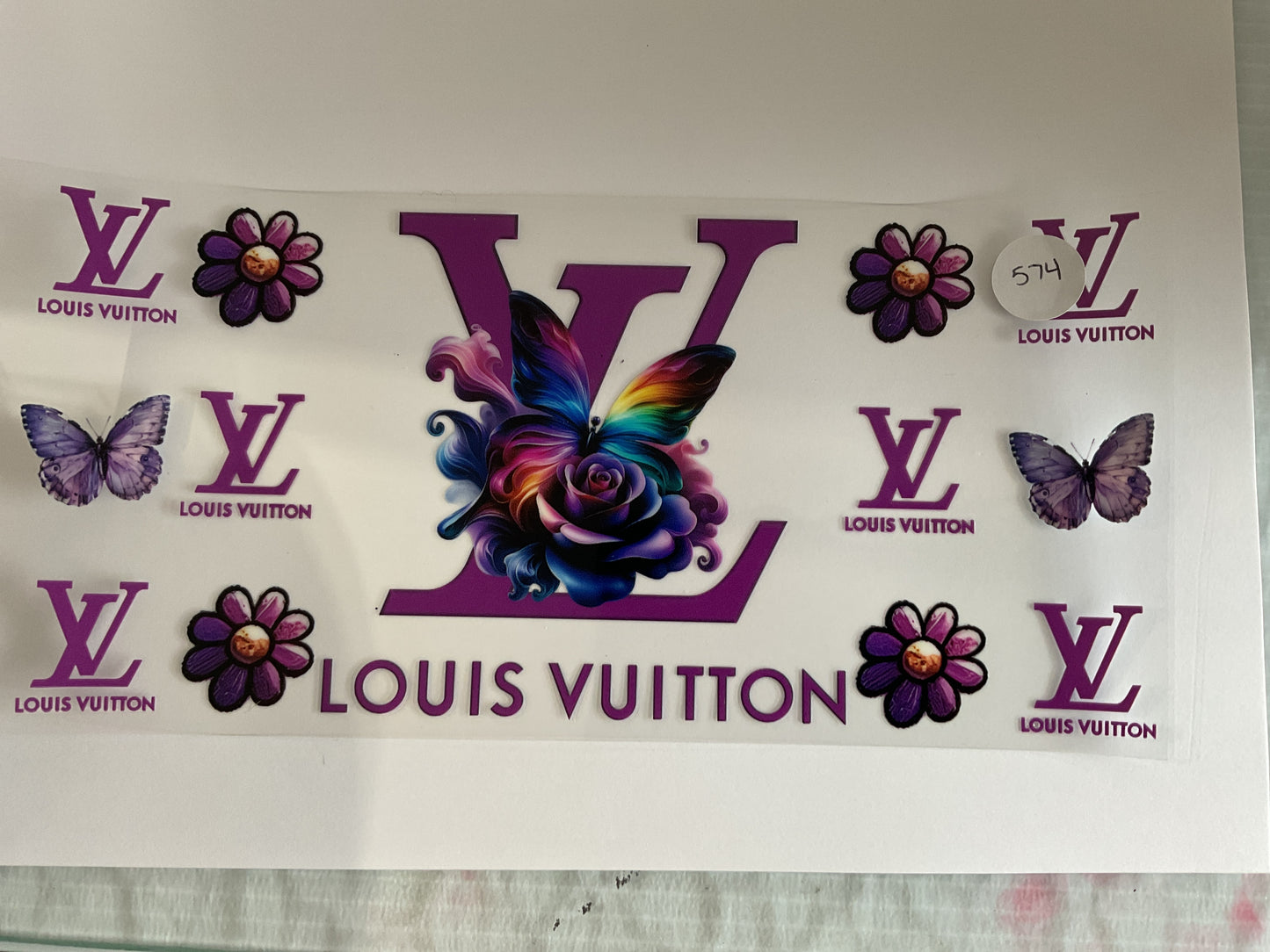 #574 - UV DTF Tumbler Wrap
