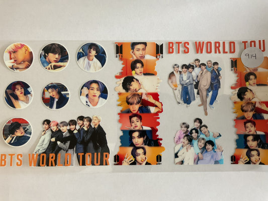 #914 - BTS - UV DTF