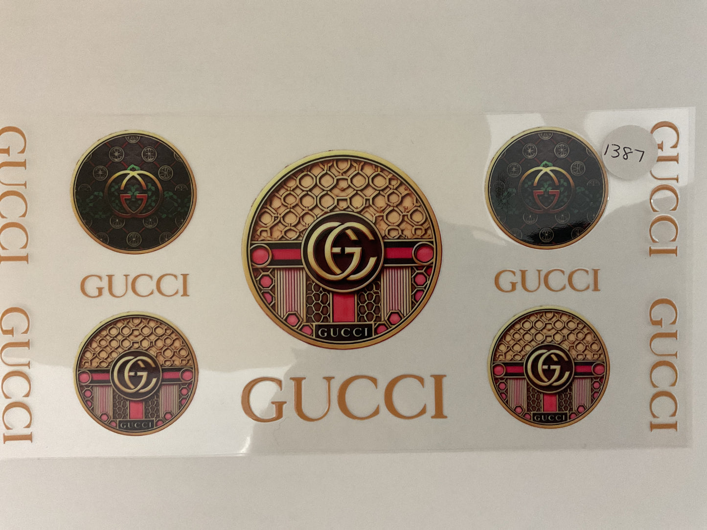 #1387 - G - UV DTF