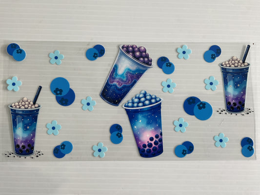 Blueberry Boba - Tumbler Wrap