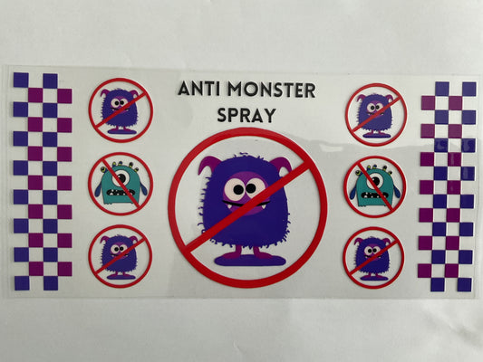 Anti-Monster Spray - UV DTF