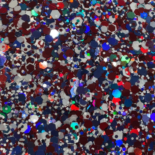 50g Bottle Chunky Glitter Mix #6
