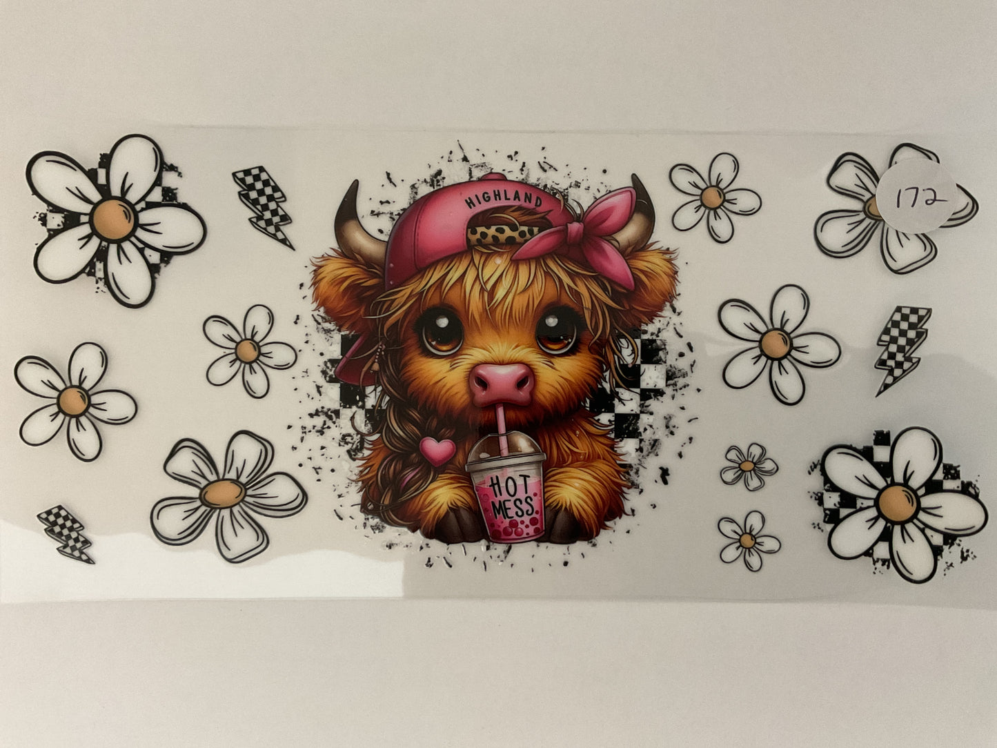 #172 - Cow - UV DTF