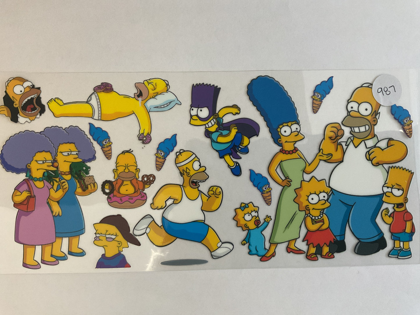 #987 - Bart Family - UV DTF