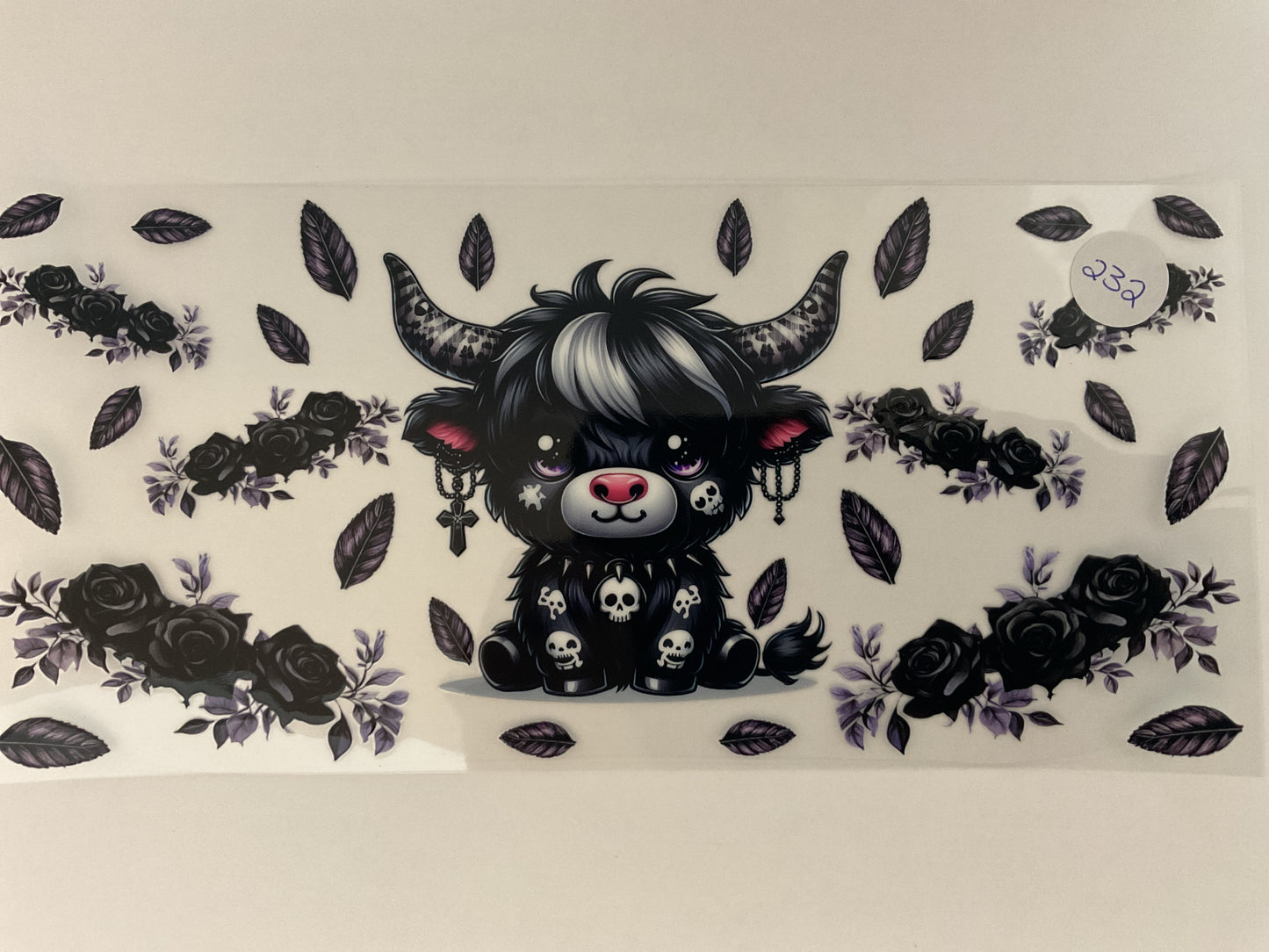 #232 - Cow - UV DTF