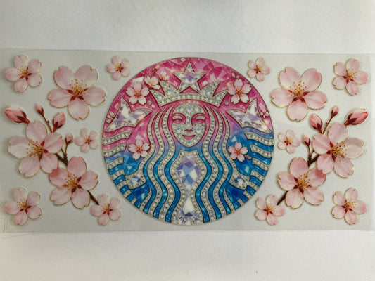 Buck Coffee Pink Blue - UV DTF