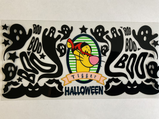 16KH - Halloween Tiger - UV DTF