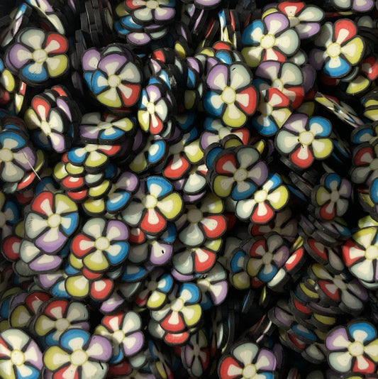 Flowers Colorful - Clay Shapes