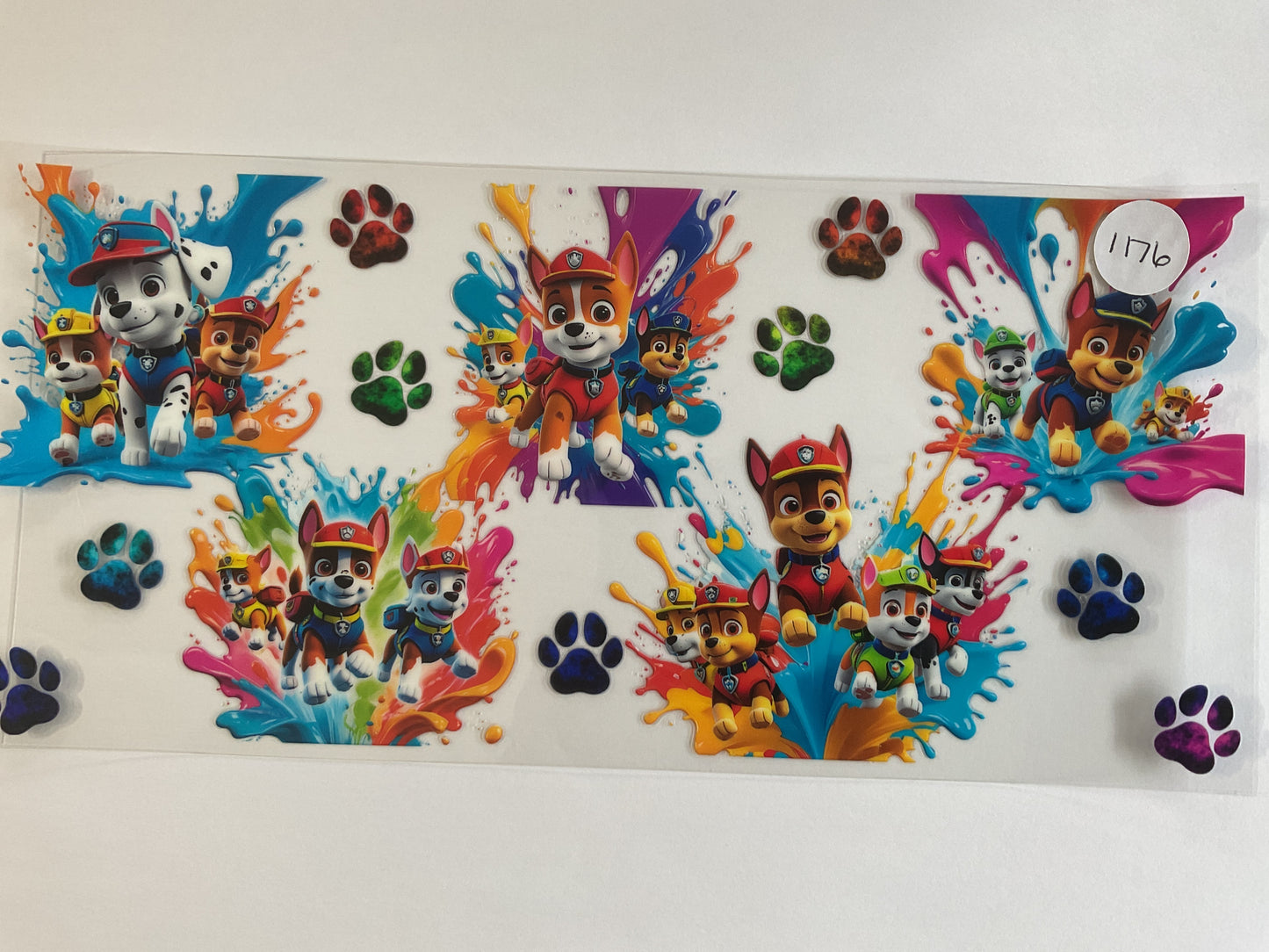 #1176 - KID’S UV DTF Tumbler Wrap