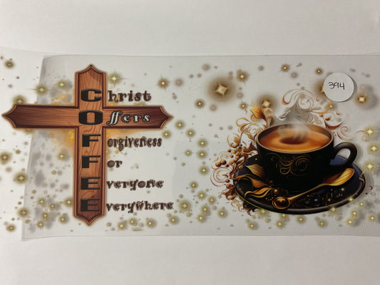 #394 - UV DTF Tumbler Wrap