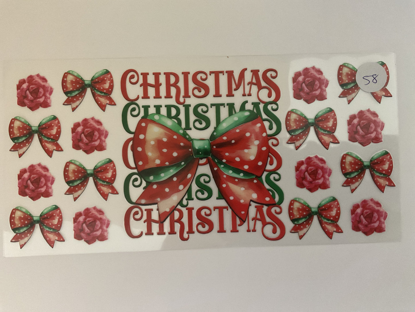 #58H - Christmas - UV DTF
