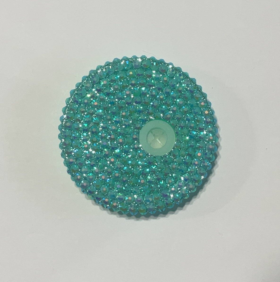 BLING Rhinestone Snow Globe Tumbler Lids