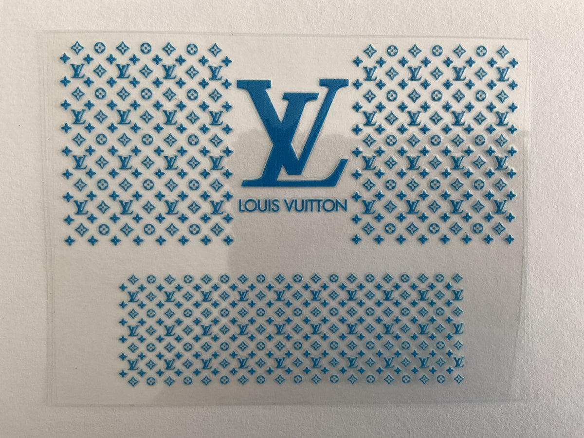 LV Blue - Tumbler Keychain Wrap