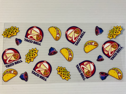 Taco Bell Nachos - UV DTF