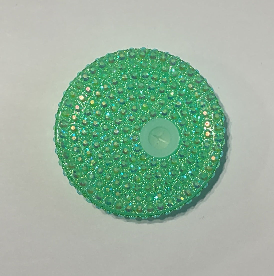 BLING Rhinestone Snow Globe Tumbler Lids