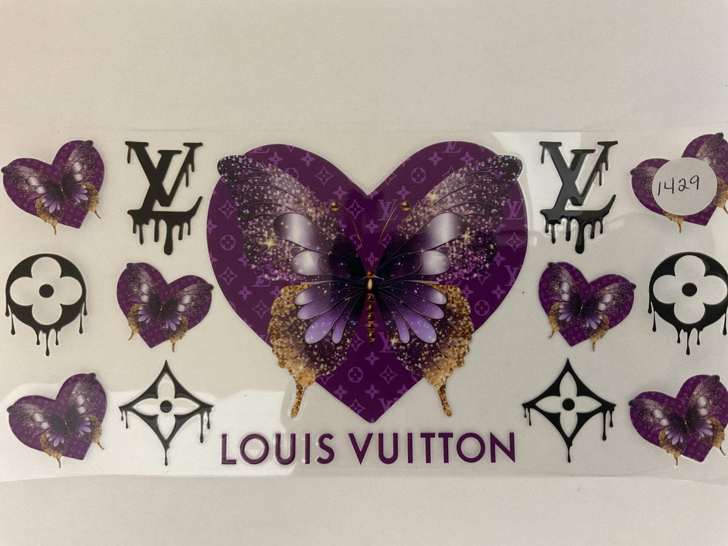 #1429 - LV - UV DTF