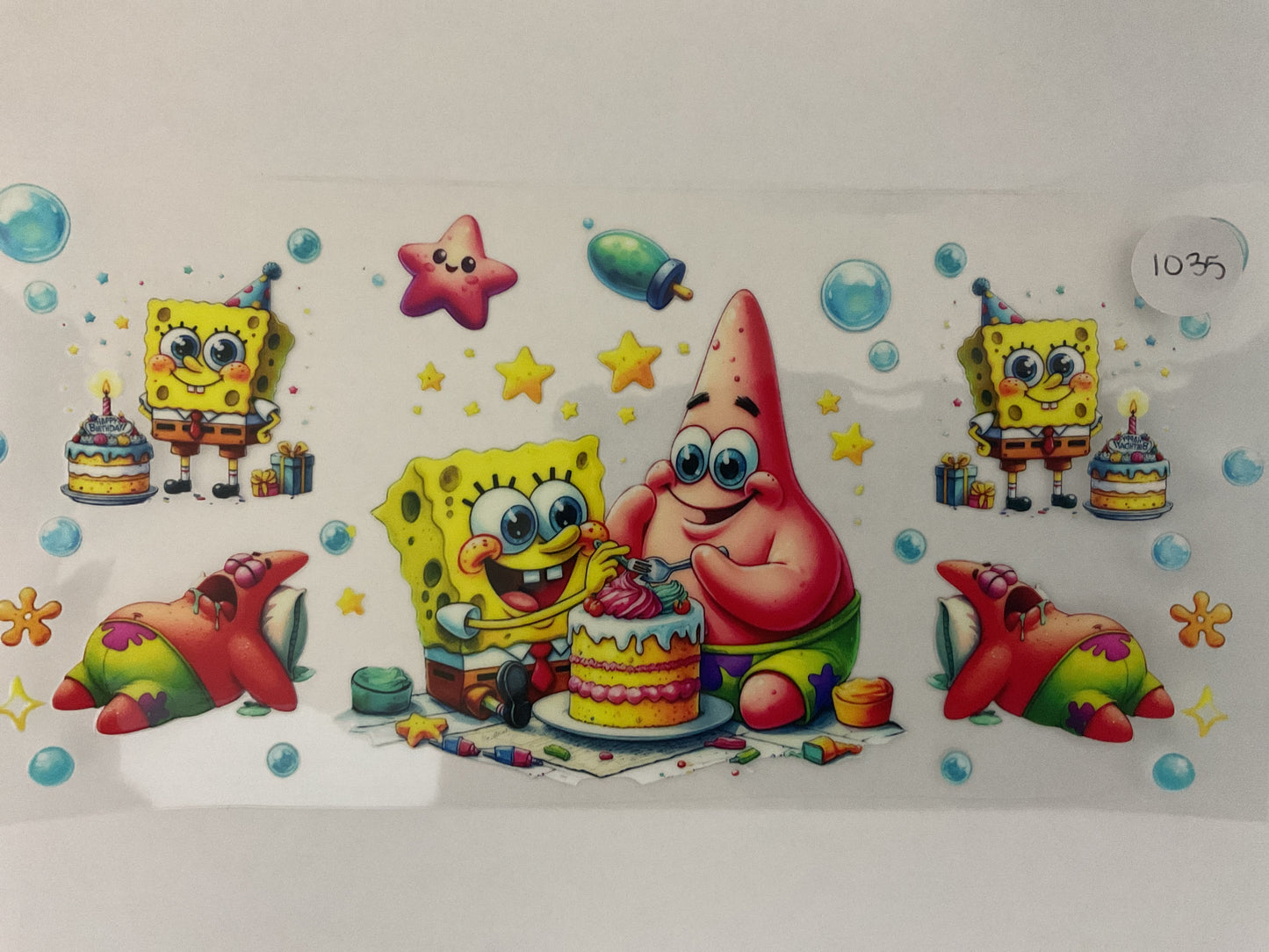 #1035 - Yellow Guy - UV DTF